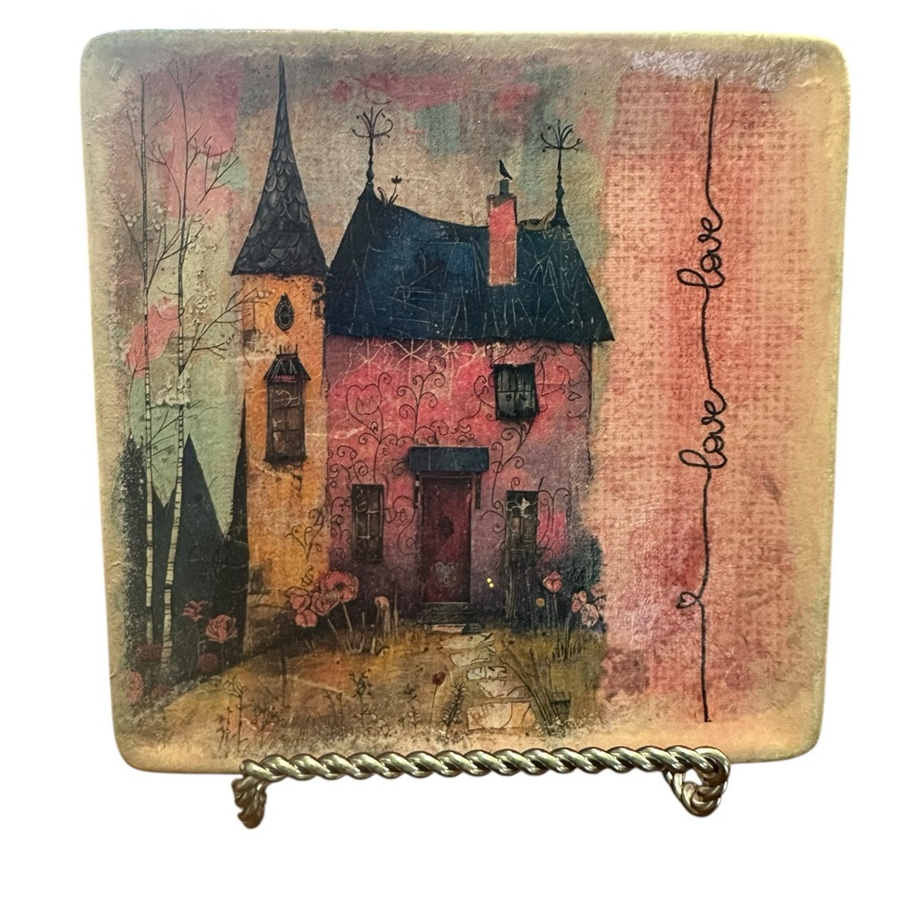 Hand Crafted Love Plate